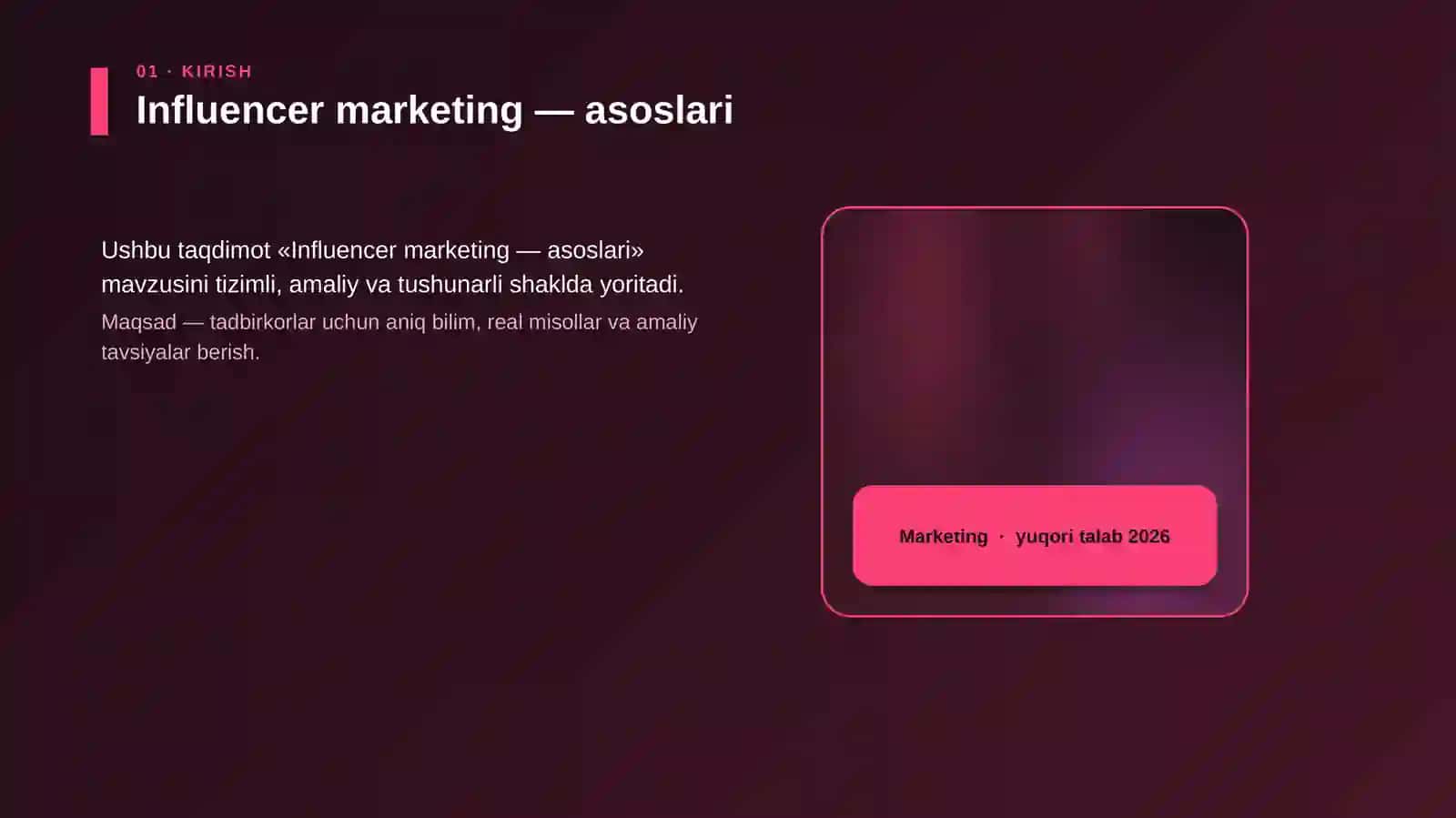 Influencer marketing - asoslari 4