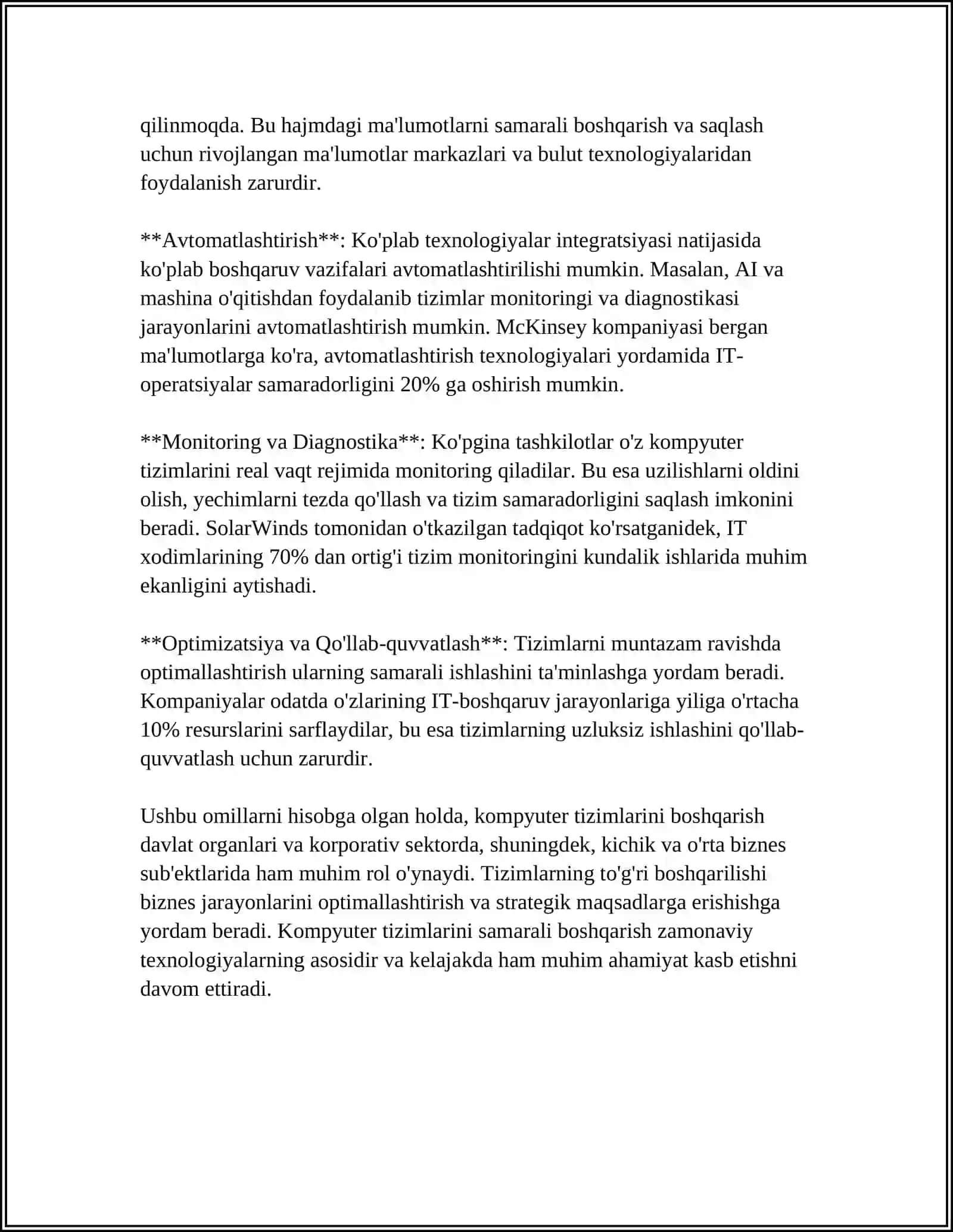 TEXNIK TIZIMLARDA AXBOROT TEXNOLOGIYALARI 4