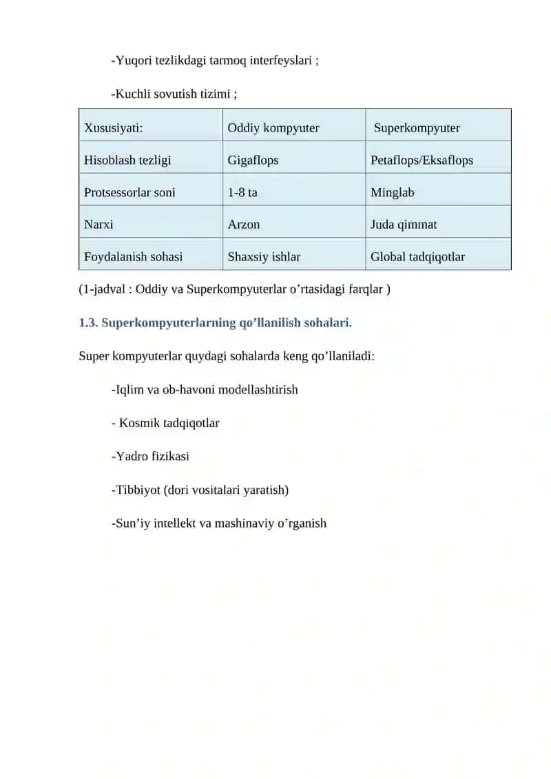 SUPER KOMPYUTERLAR VA SERVERLAR 4