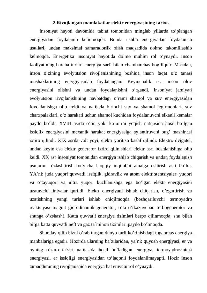 O'zbekistonda ko'mirning energetikada o'rni va ahamiyati 4