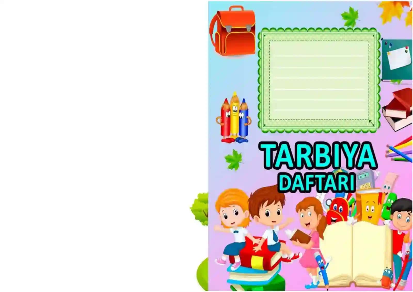 Daftar muqova maktablar uchun 4