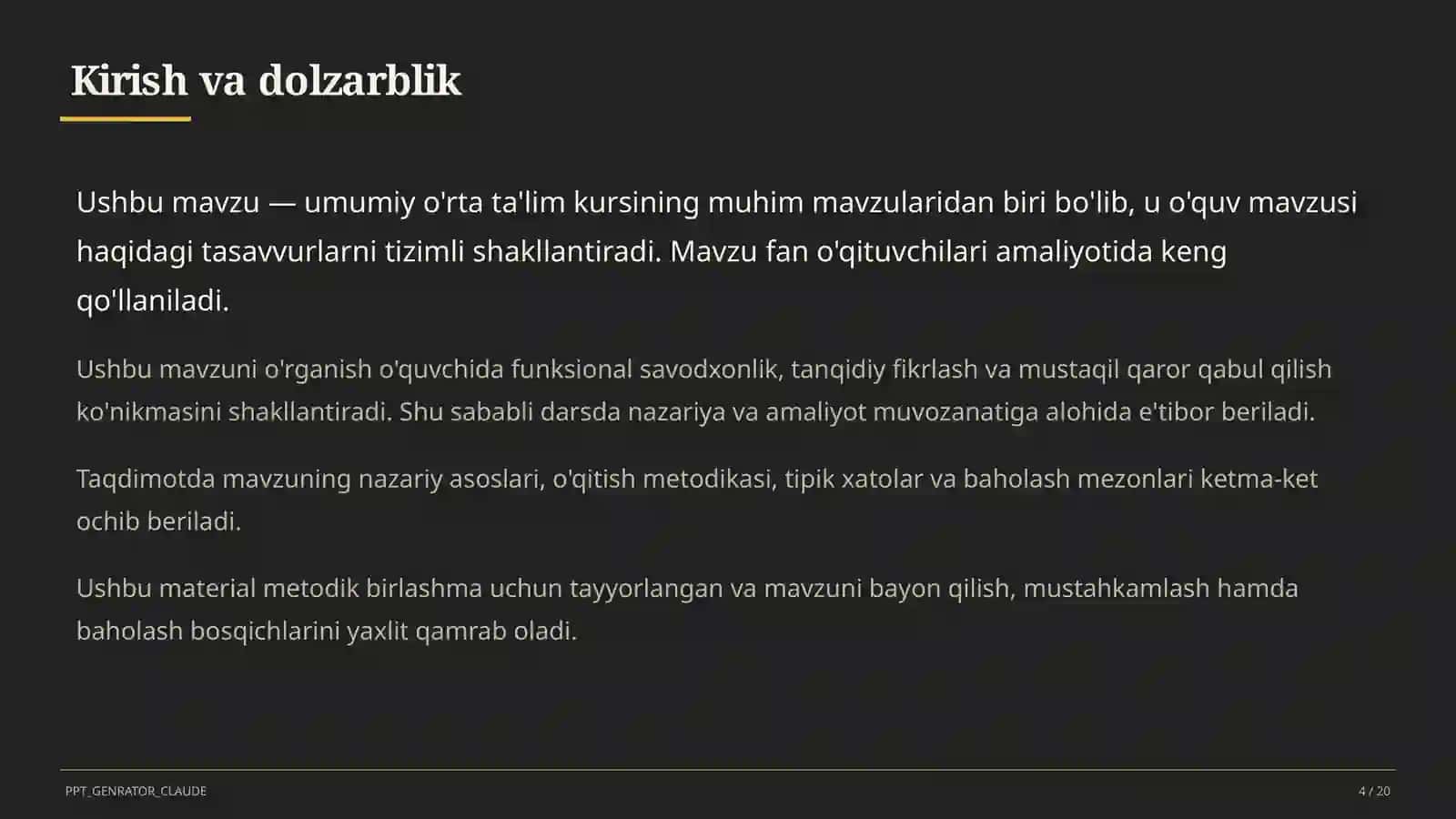 Ekologik ta'lim: iqlim o'zgarishi, suv tejash va chiqindilarni saralash 4