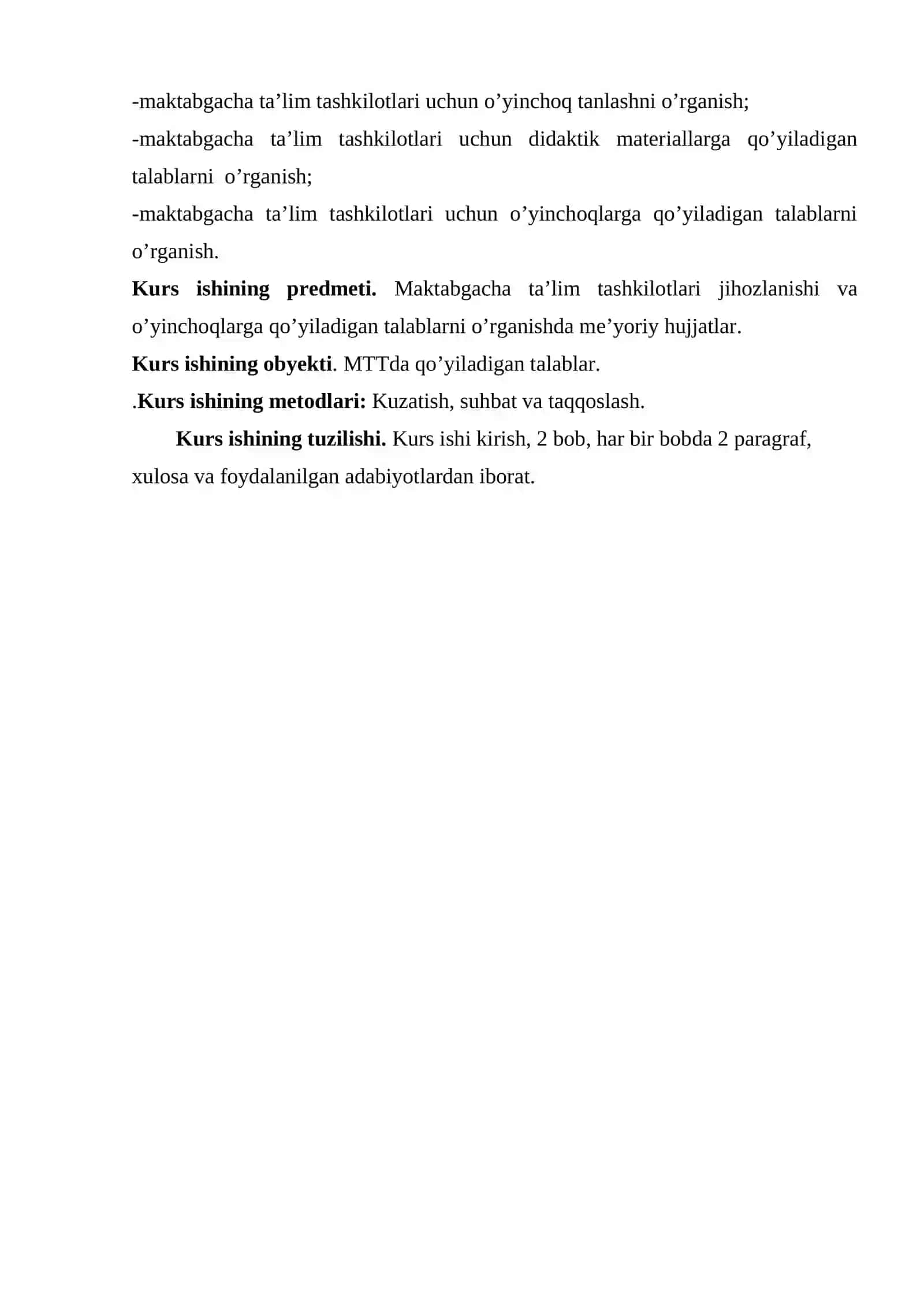 Maktabgacha talim tashkilotlar hududini rejalashtirish va jihozlarga qo'yilgan talablar 4