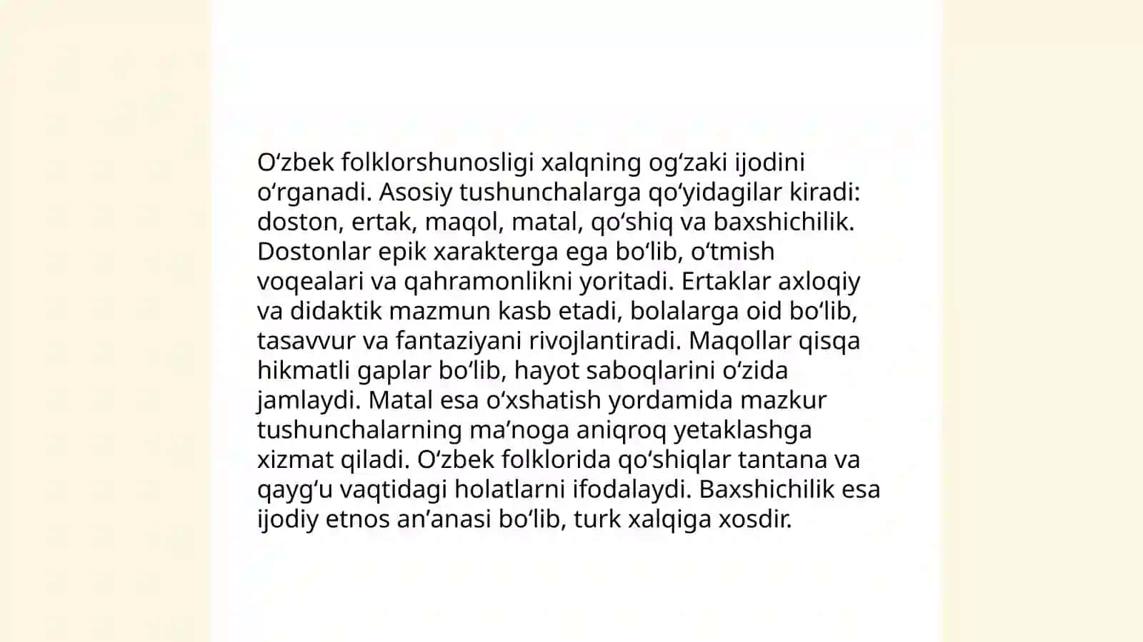 Hodi Zarif o'zbek folklorshunosligini asoschisi 4