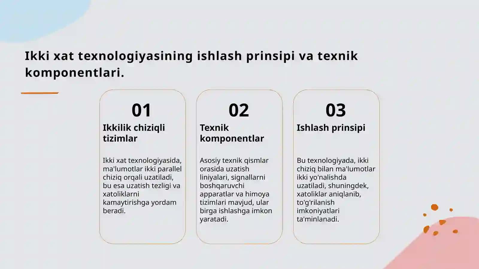 Ikki xat texnologiyasi 4