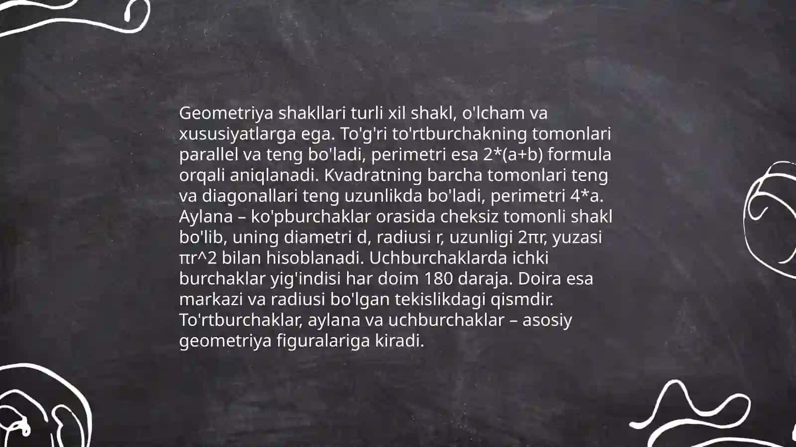 Matematik viktorinalar 4