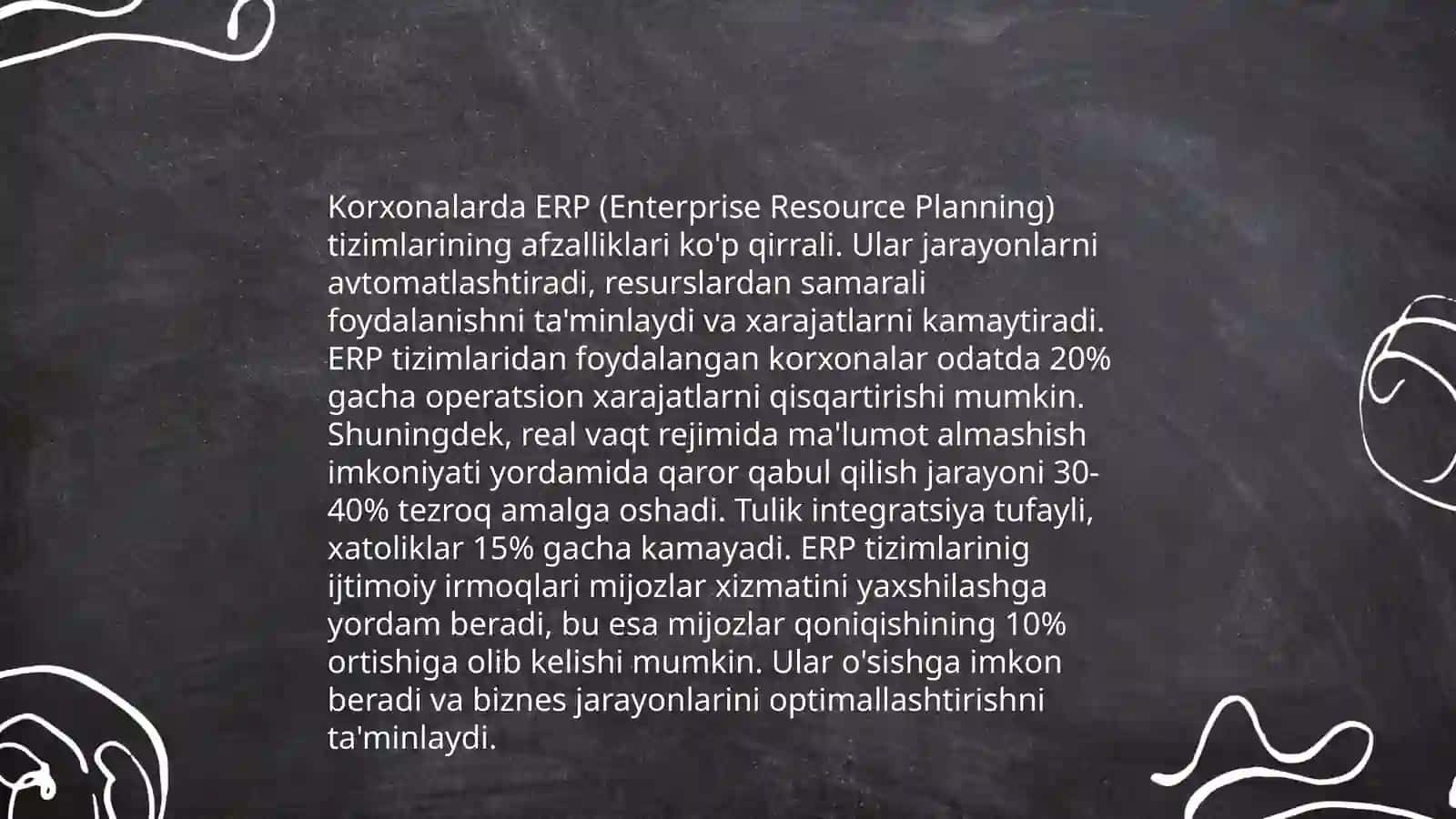 Korxonani boshqarishda ERP tizimi 4