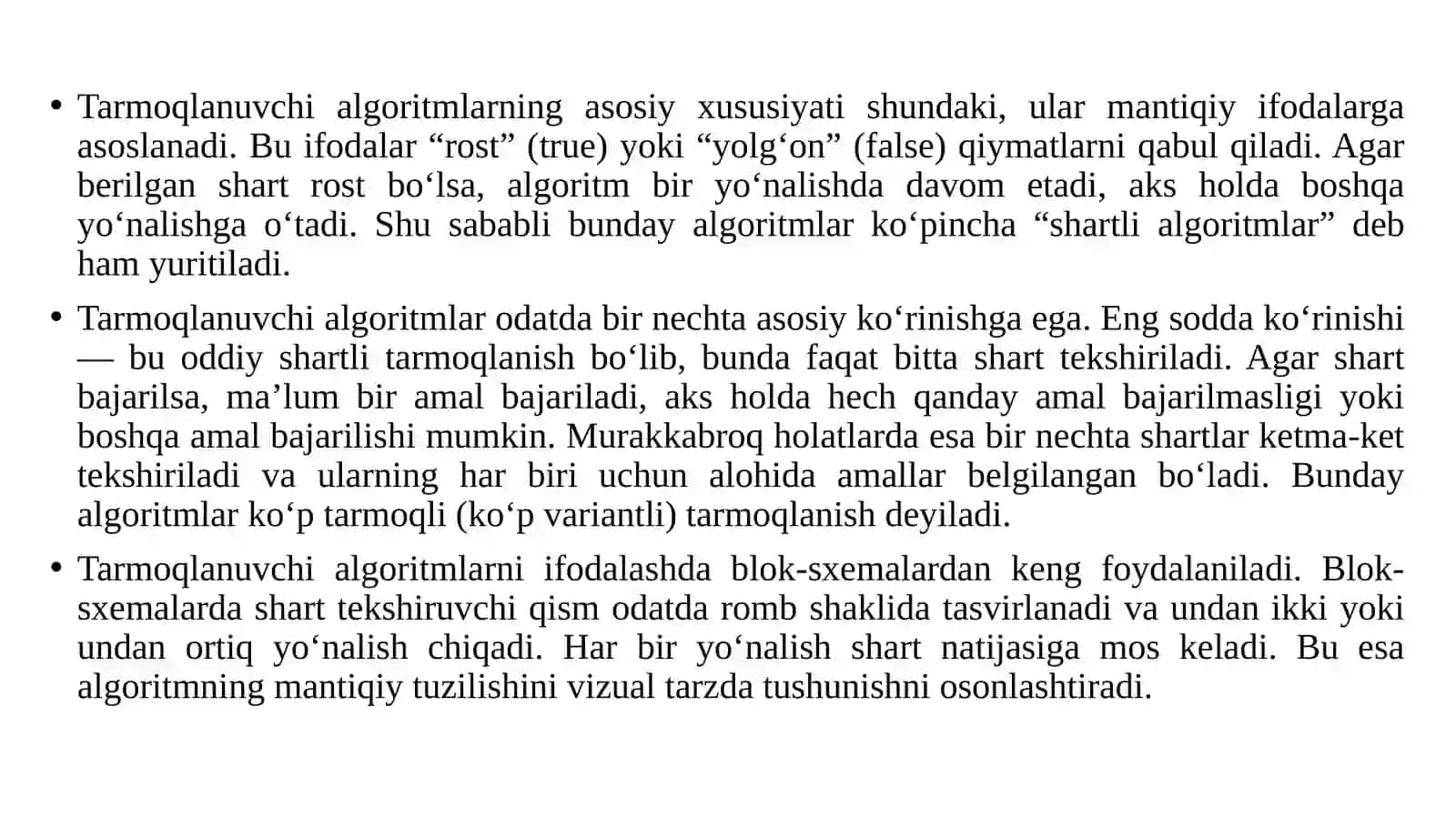 Qishloq xo’jaligida axborot kommunikatsion tizimlar fanidan 4