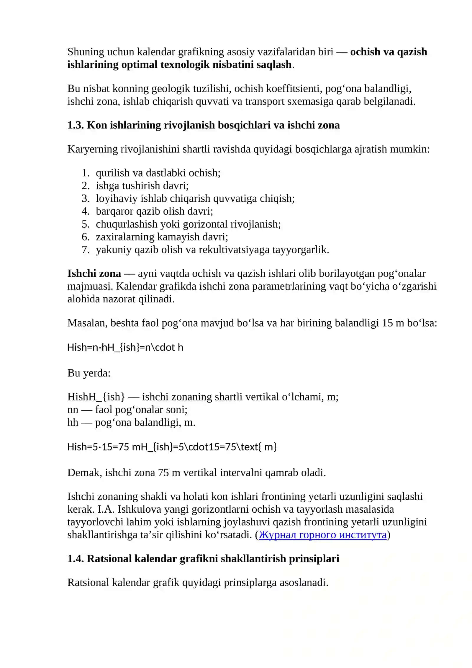 OCHISH VA QAZISH ISHLARINING RATSIONAL KALENDAR GRAFIGI 4