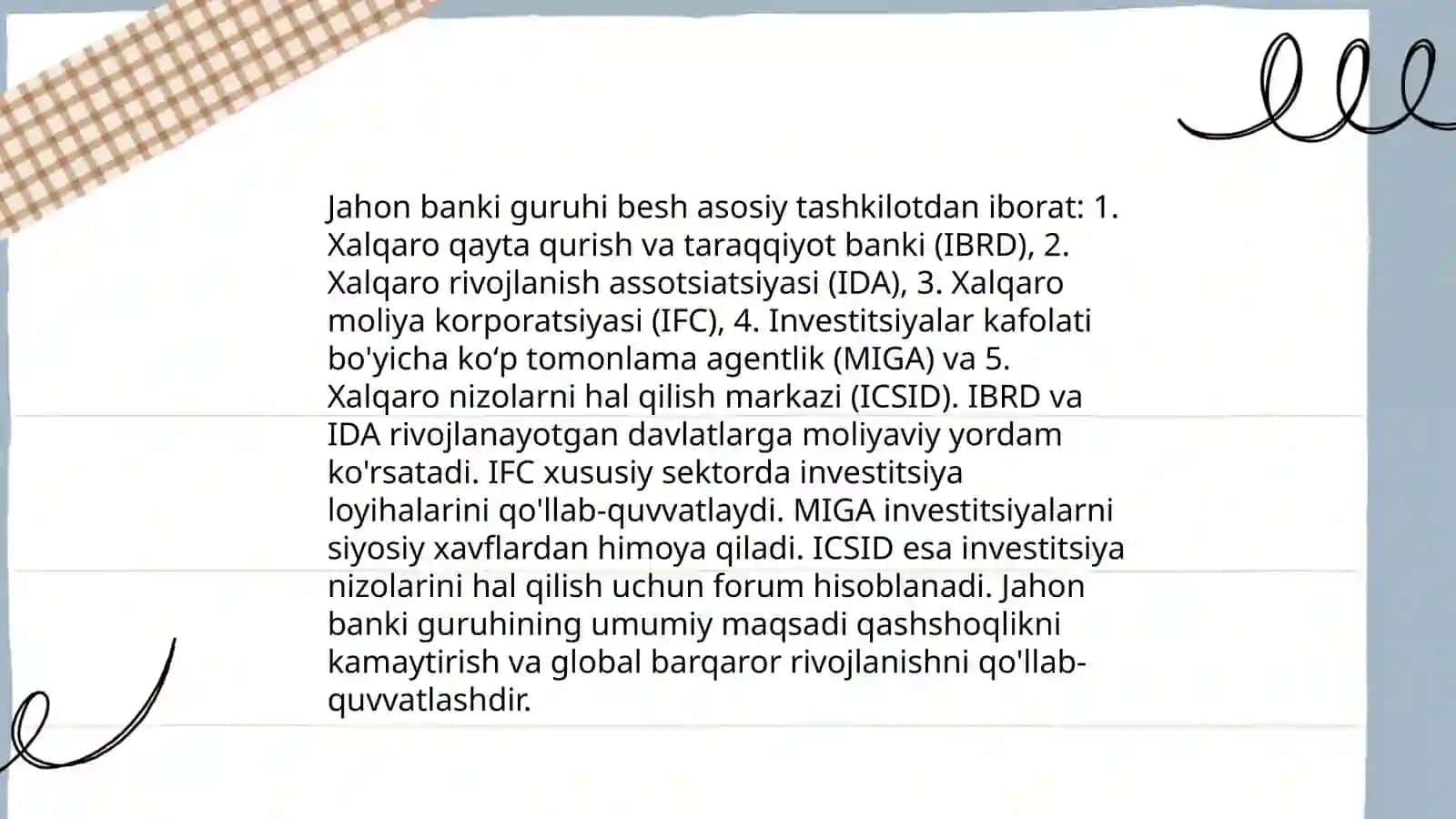 jahon banki guruhlari 4
