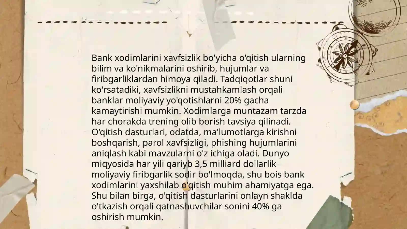 Xodimlar xavfsizligi siyosati 4