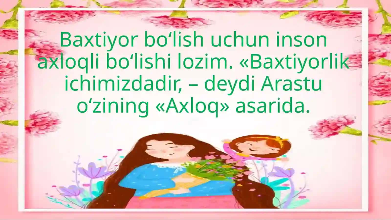 BAXTIYOR HAYOTNING USTUNLARI. 4