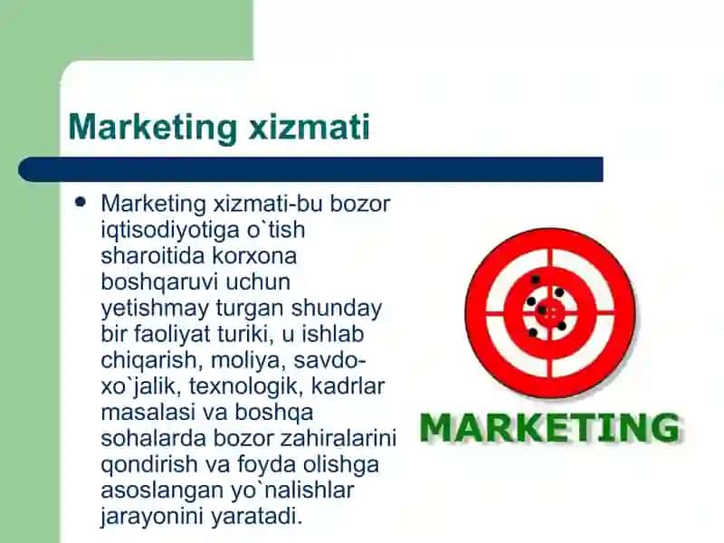 Marketingtuchunchasivauningtamoyillari 4