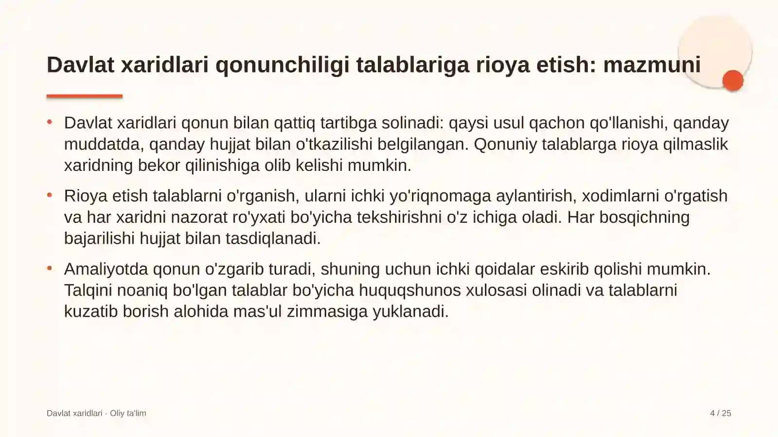 Dukkakli ekinlar yetishtirishda davlat xaridlari qonunchiligi talablariga rioya etish 4