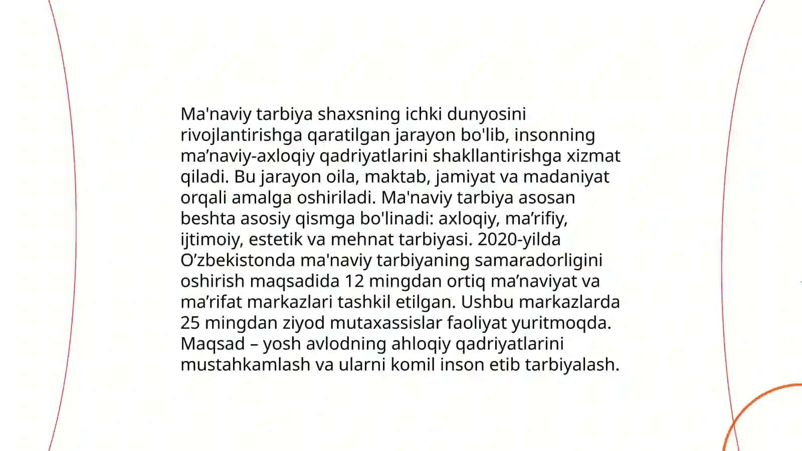 Tarbiya turlari va mazmuni 4