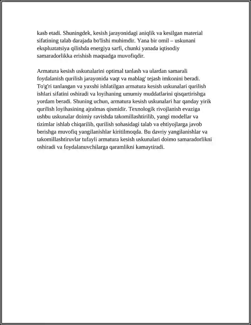 Armatura Karkasini Tayyorlash Uskunasi 4