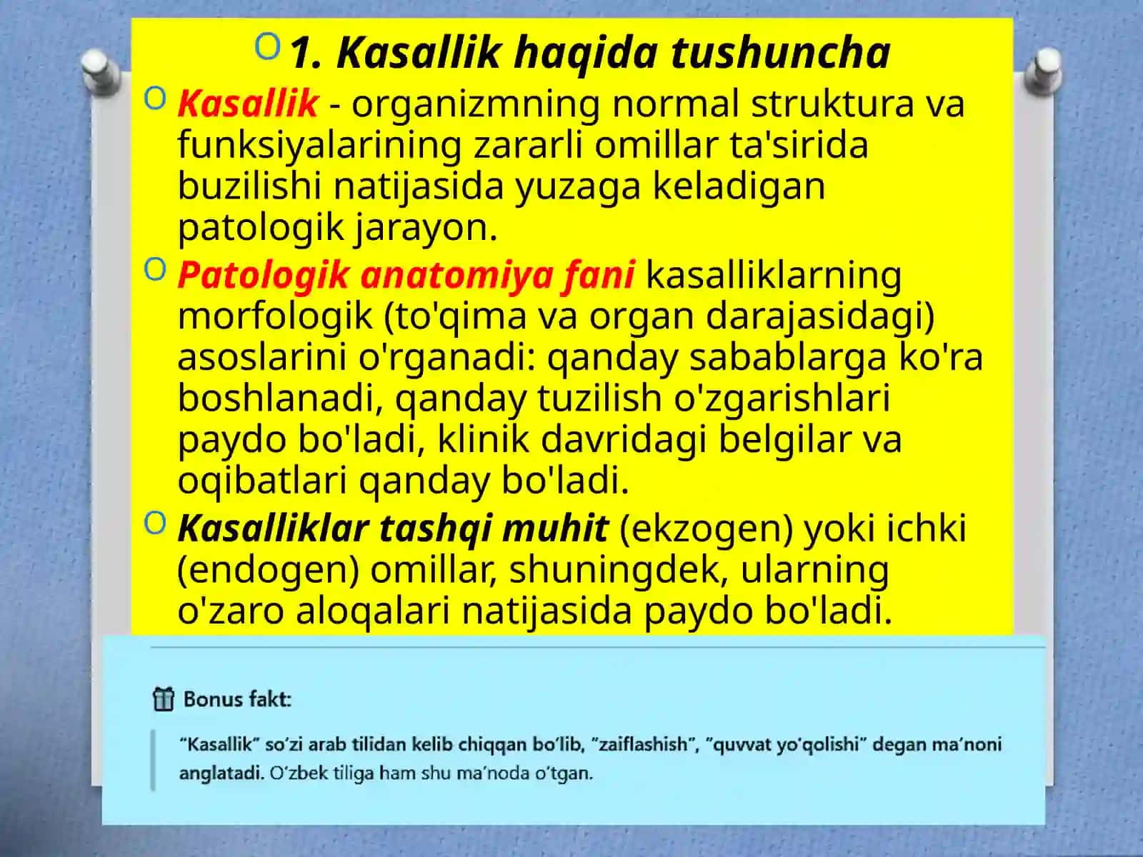 Kasallikhaqida Tushuncha 4