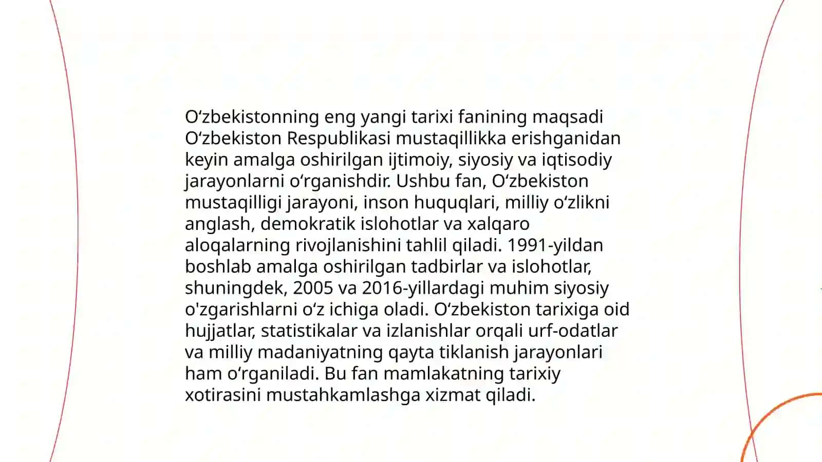 Oʻzbekistonning eng yangi tarixi 4