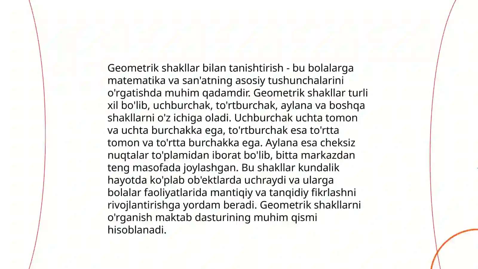 Bolalarda elementar matematik tasavvurlarni shakllantirish usullari 4