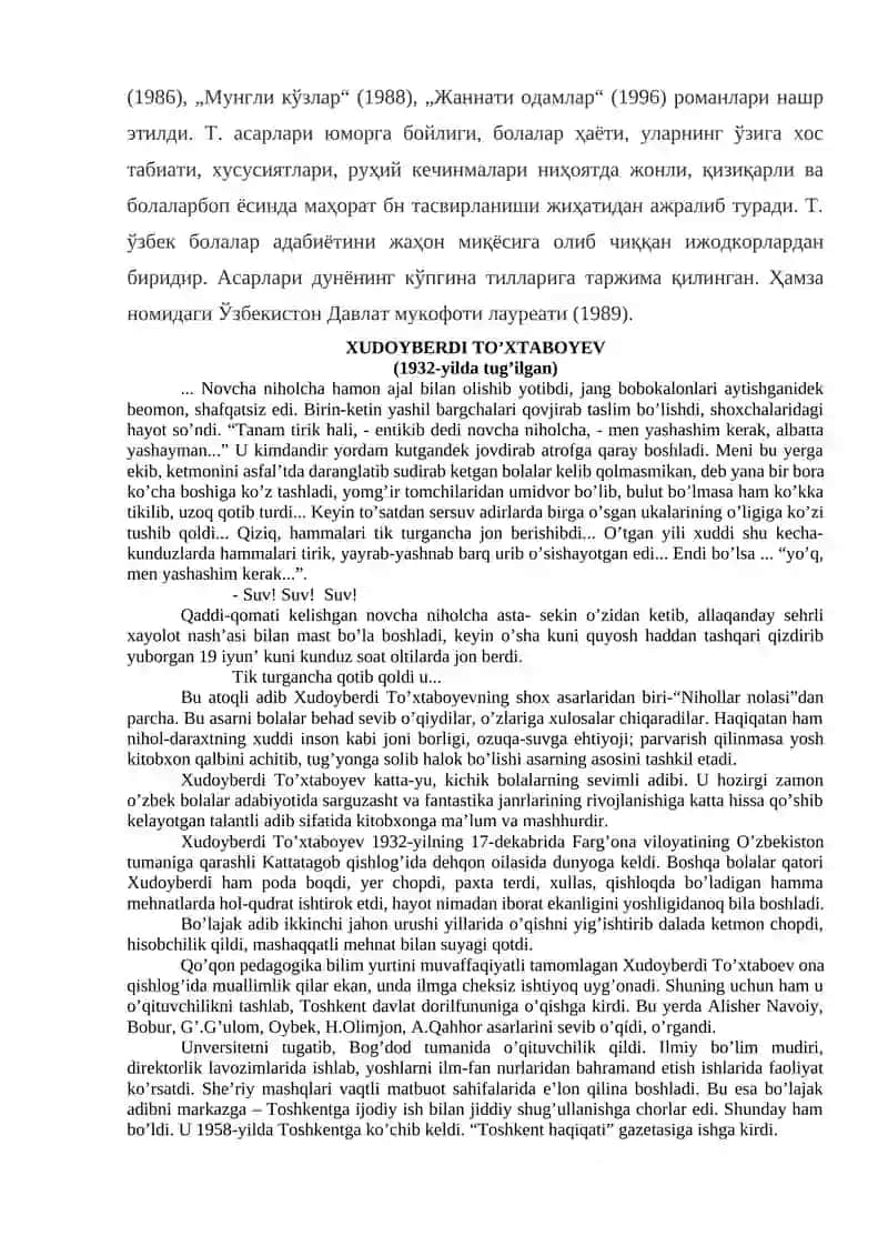 Xudoyberdi To‘xtaboyev 4