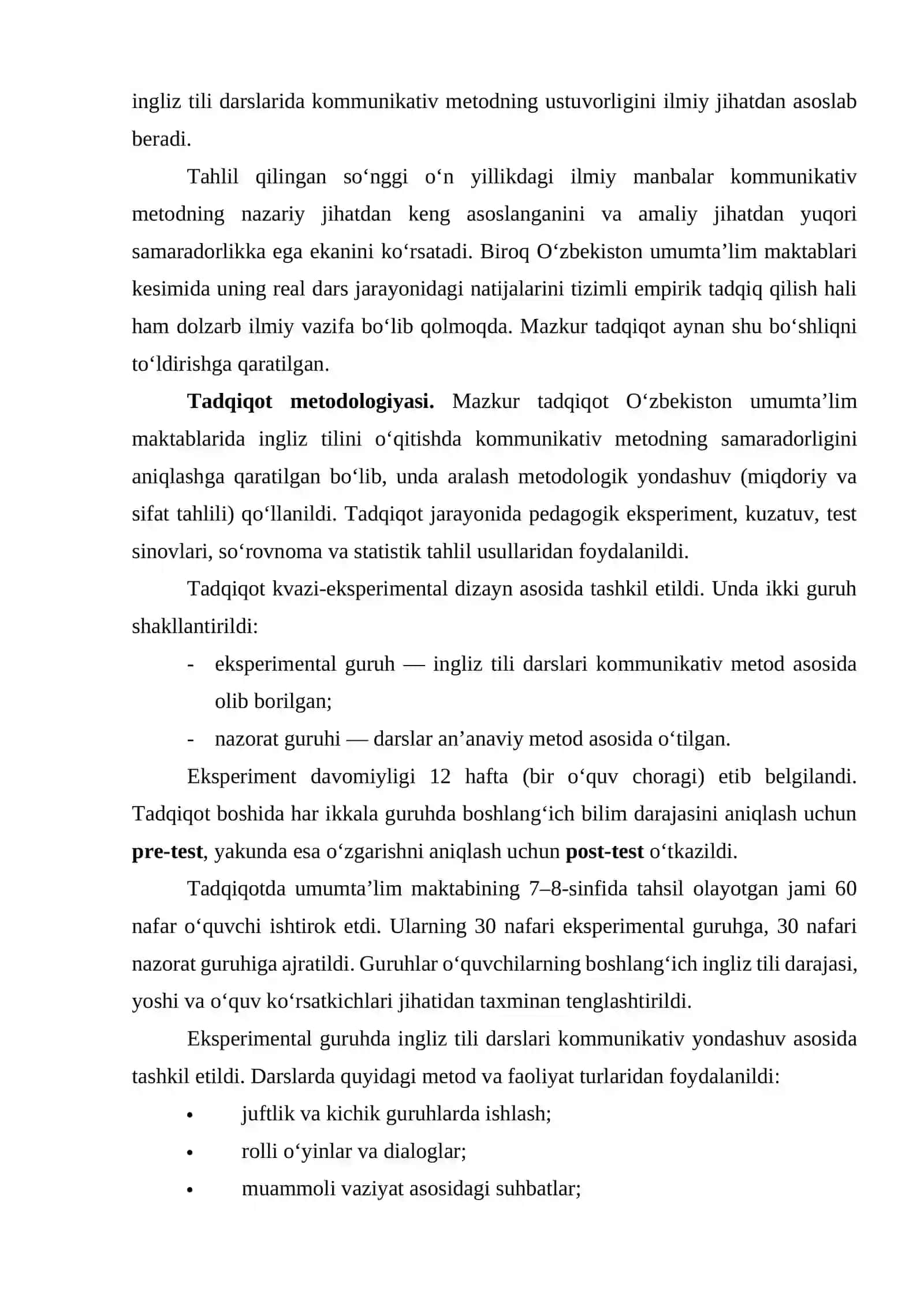 Maqola_O‘zbekiston maktablarida ingliz tilini o‘qitishda kommunikativ metodning samaradorligi 4