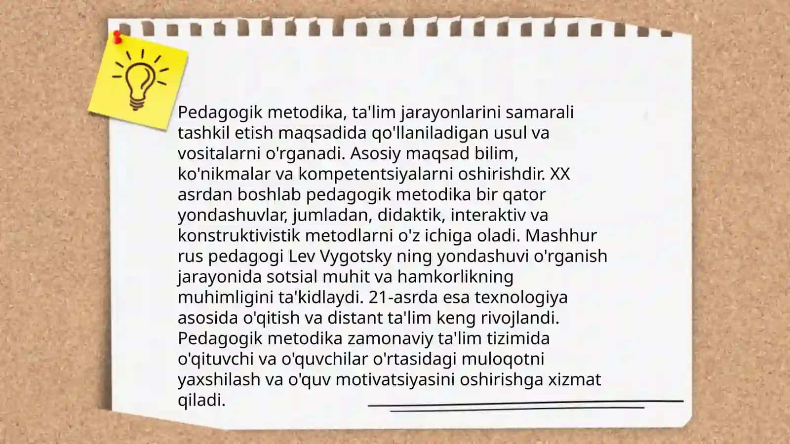 Pedagogika adabiyotlar lugʻat maʼlumotlarni oʻqib oʻrganish orqali ʼʼmetodikaʼʼ, ʼʼfan metodikasi ʼʼ ʼʼ oʻqitish metodikasiʼʼ tushunchalarining mohiyati 4