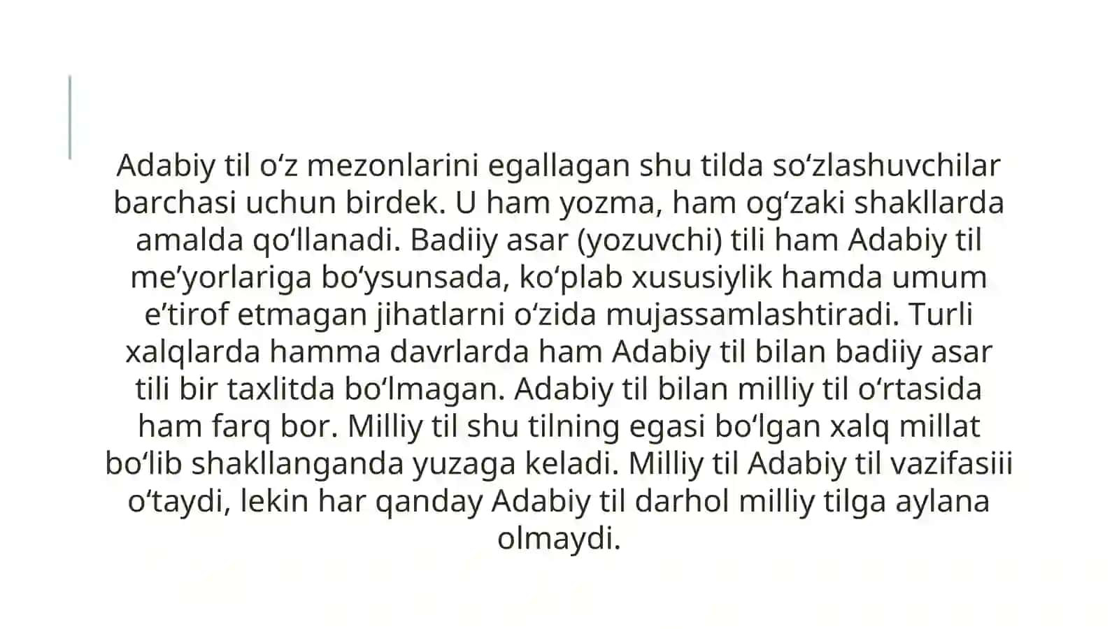 MILLIY TIL VA ADABIY TIL 4