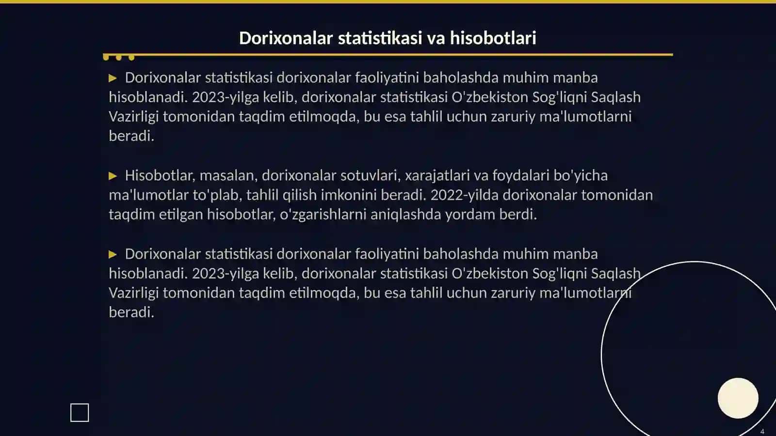 Dorixonalar faoliyatining iqtisodiy tahlilida qòllaniladigan manbalar 4