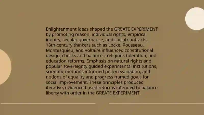 GREATE EXPERIMENT 4