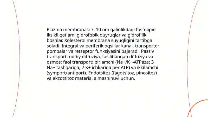 Hujayralarning biologiyasi va unda jarayonlarning kechishi 4