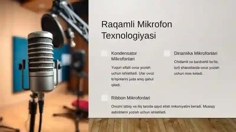 Raqamli Ovoz Yozish Qurilmalari 4