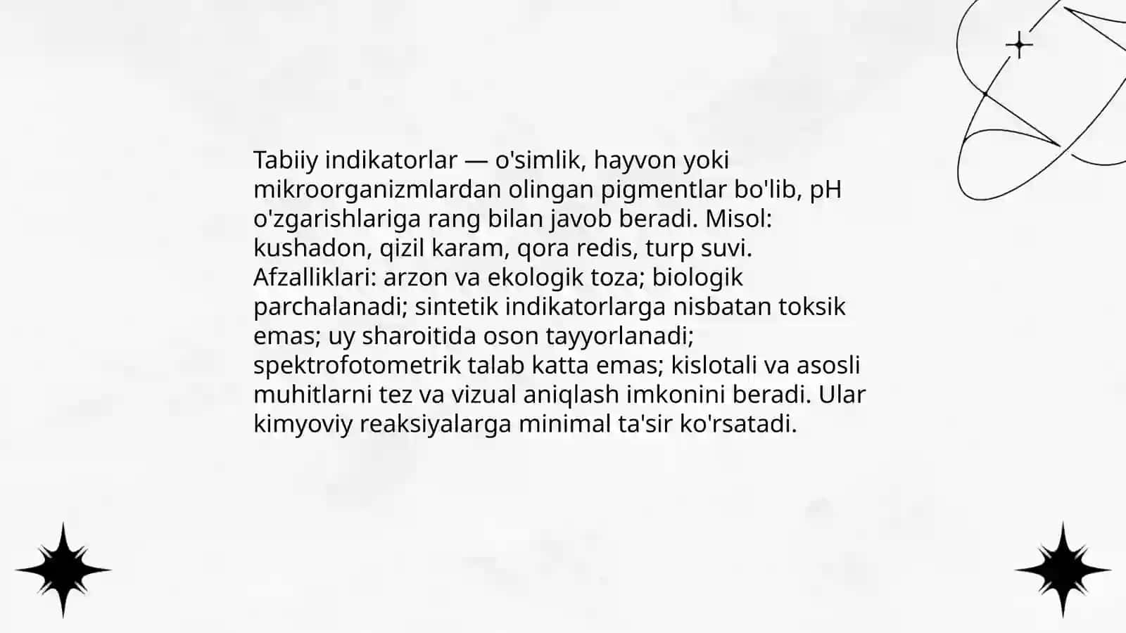 Ranglar tilida kimyo 4