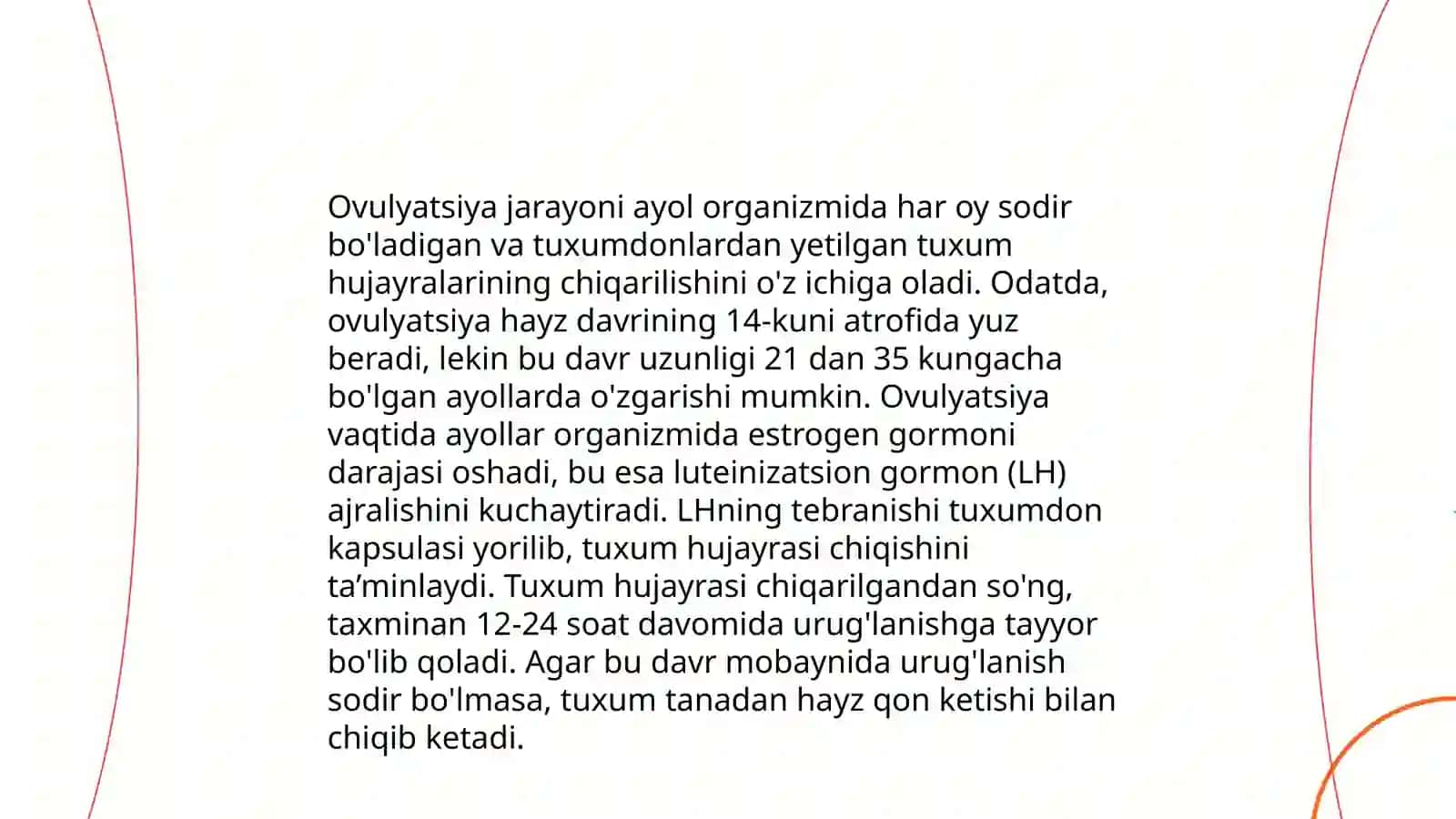 Hayz sikli va Gormonal O'zgarishlar 4