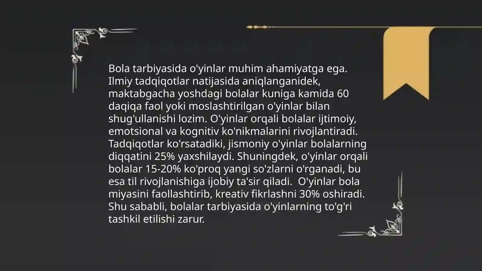 Kaykovusning "Qubosnoma"asarida bola tarbiyasi 4
