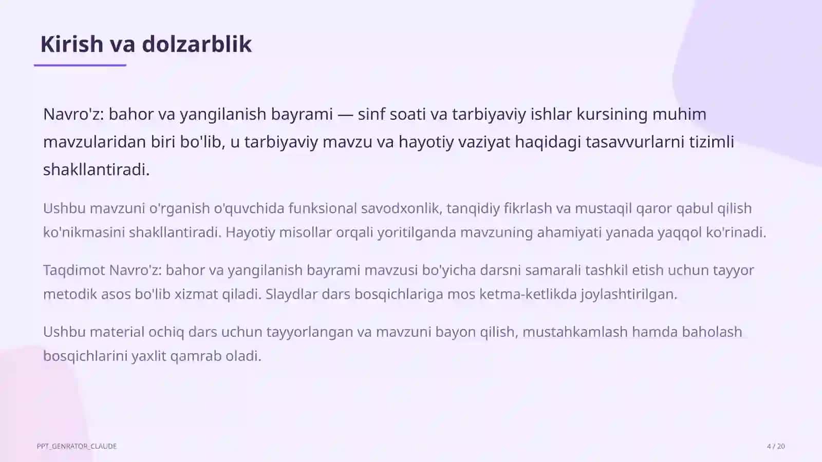 Navro'z: bahor va yangilanish bayrami 4