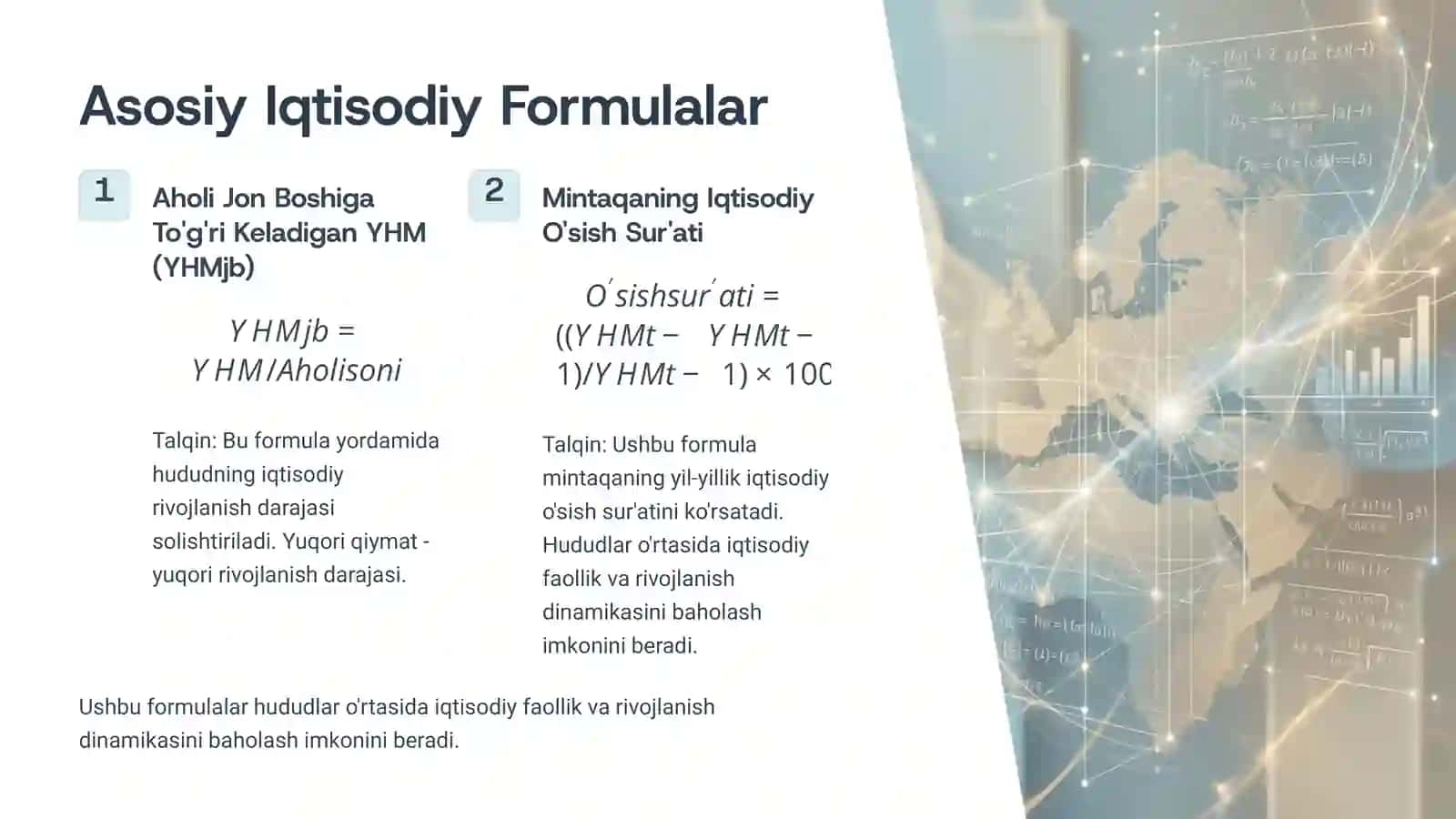 Mintaqaviy Iqtisodiyotga Kirish 4