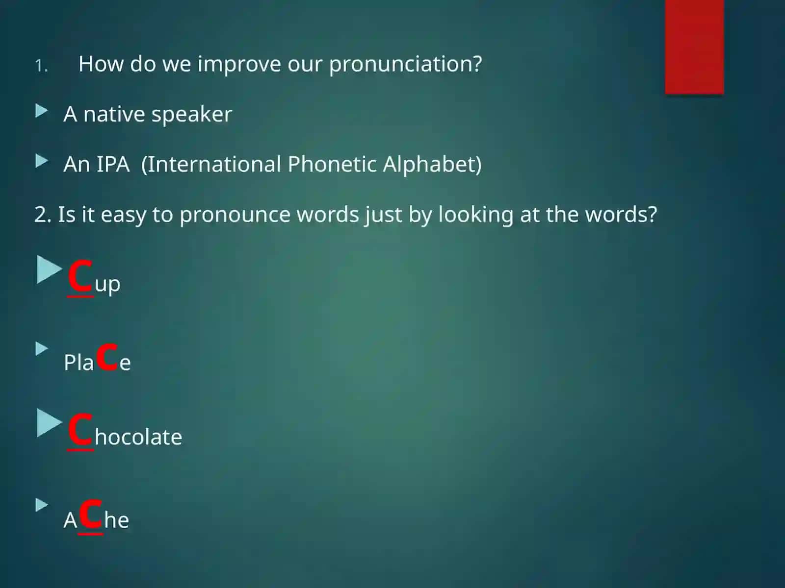 SPEAKING AND WRITING 4
