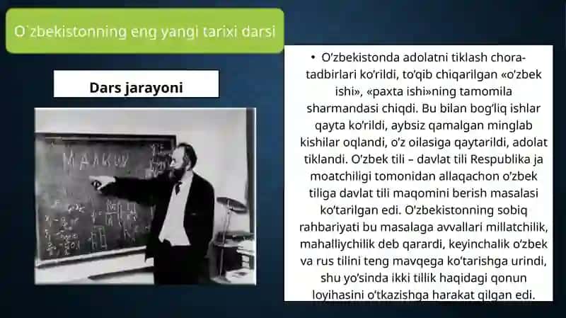 Mustaqil O’zbekiston Respublikasining tashkiltopishi va uning tarixiy ahamiyati 4