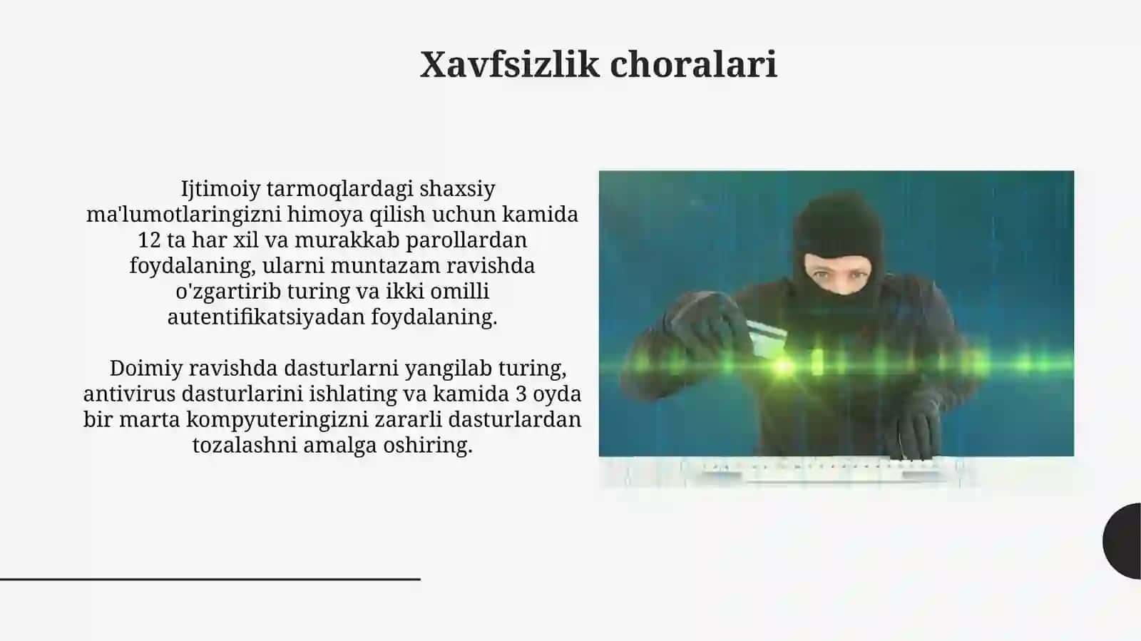 Ijtimoiy Tarmoqlardagi Informatsiyalar va Hujumlae Xaflari 4