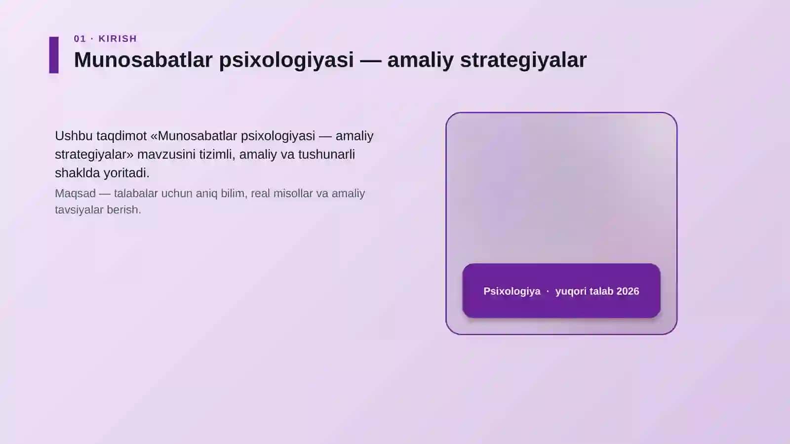 Munosabatlar psixologiyasi — amaliy strategiyalar 4