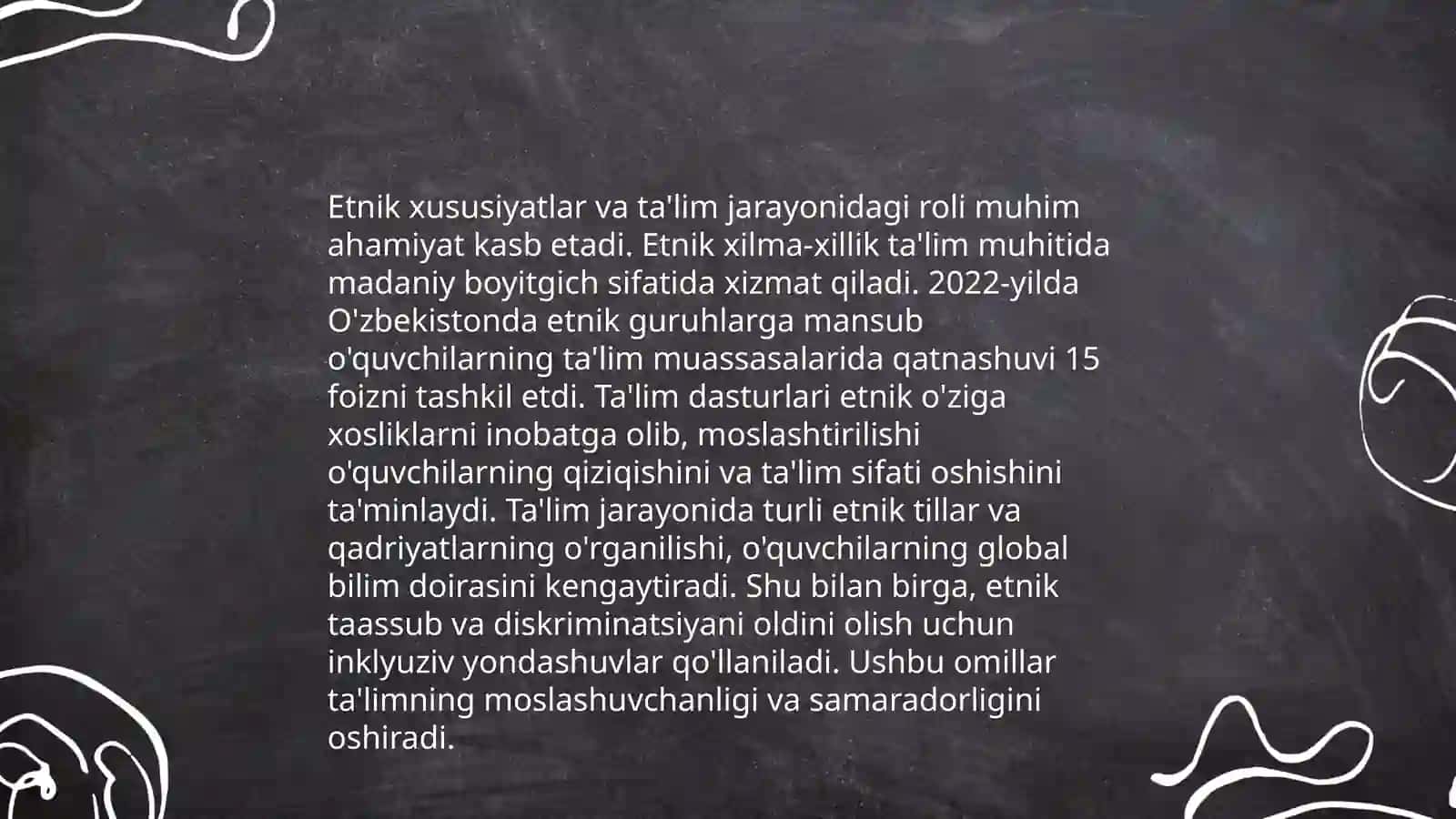 Jahonning rivojlangan mamlakatlarida tarbiyaviy jarayonlarning etnik xususiyatlari 4