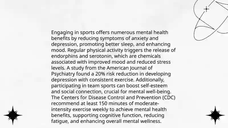 The role of a sport in a healthy lifestyle 4