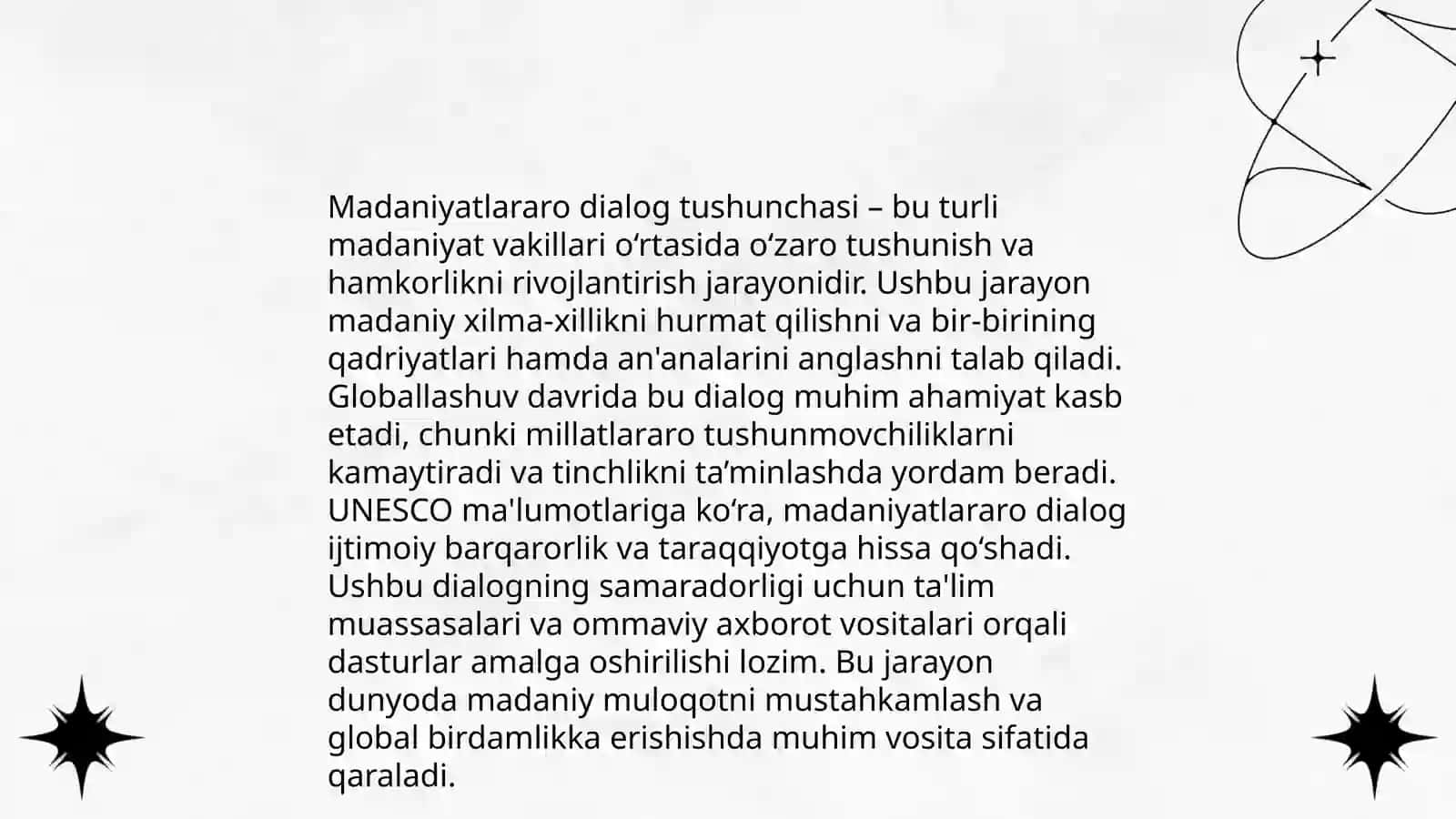 Millatlararo muloqot madaniyati 4