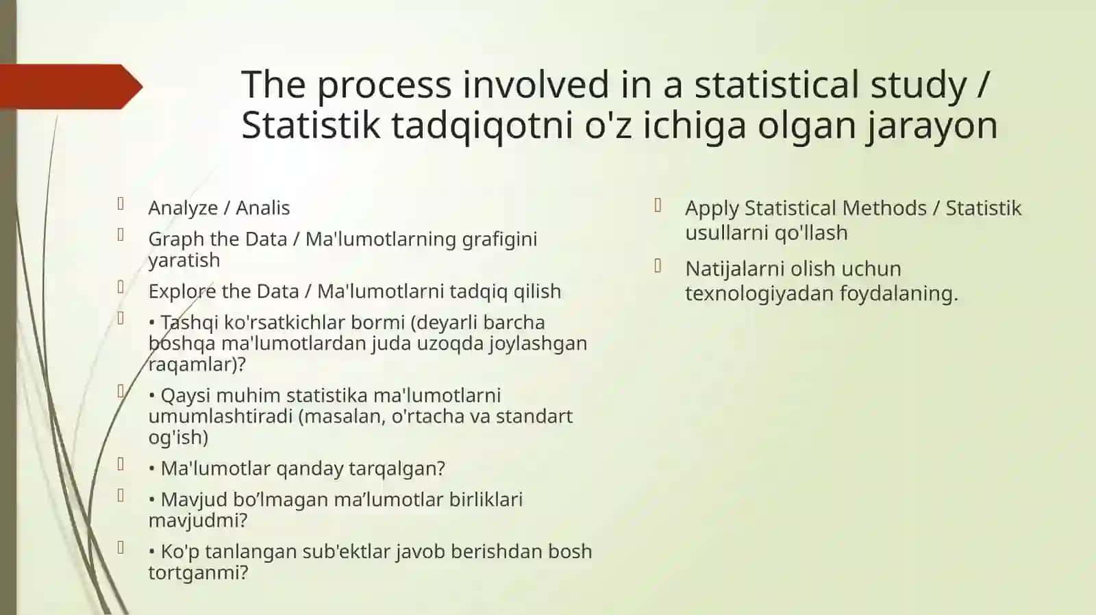 Statistik  tadqiqotning metodologiyasi 4