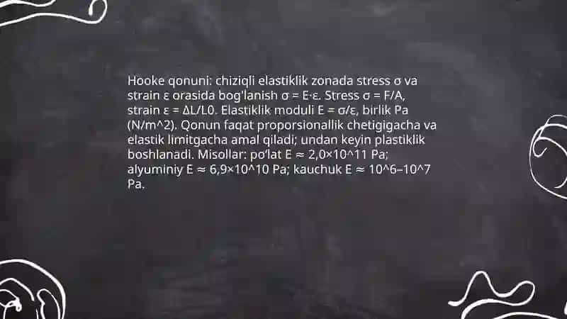 Cho’zilishga va siqilishga mustahkamlik hisoblari 4