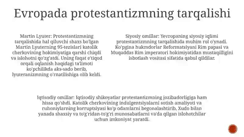 Yevropada Reformatsiya 4