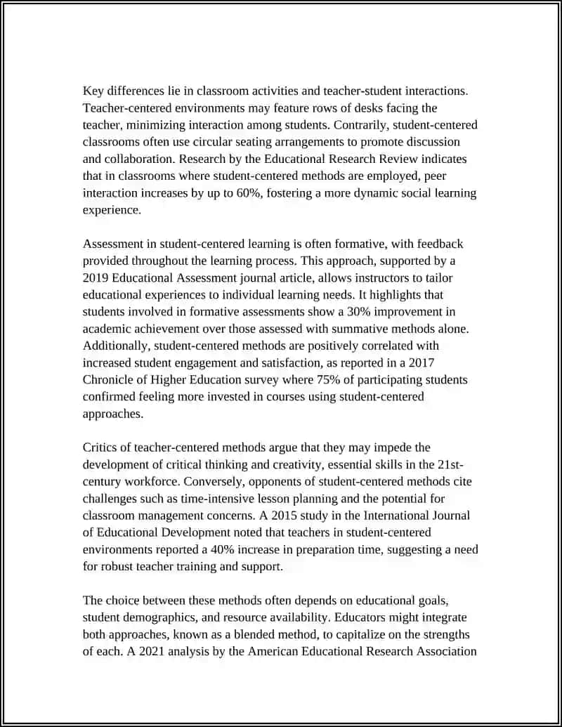 ANALYSIS OF TEACHING METHODS 4