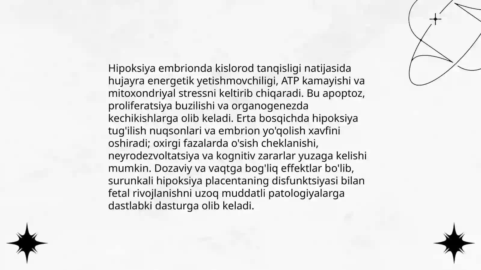 Temperatura embrion rivojlanishiga ta'siri 4