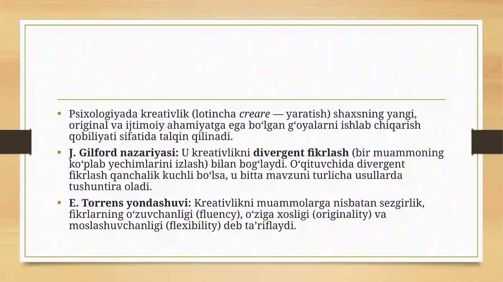 Pedagogik kreativlik 4